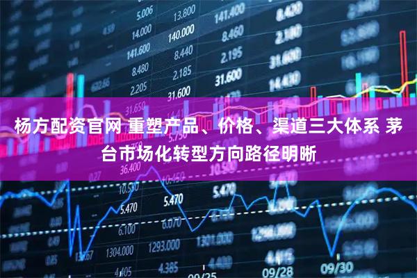 杨方配资官网 重塑产品、价格、渠道三大体系 茅台市场化转型方向路径明晰